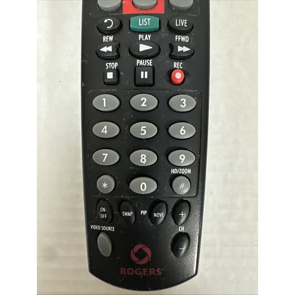 Rogers 1056B03 Replacement Remote Control [Pre-Owned] Tested - Picture 2 of 6